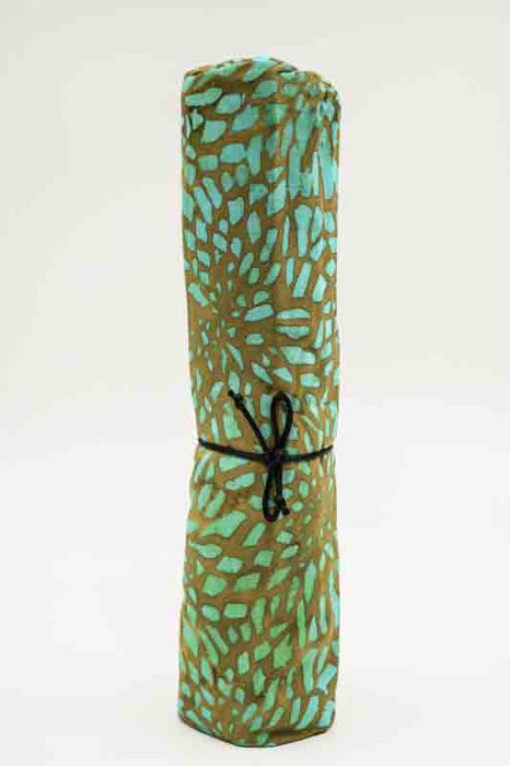 Sarong batik olive/vert clair/multicolore 110x160cm