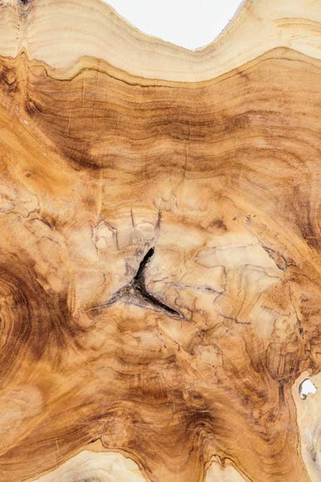 Decorative teak wood stand 35x65 cm