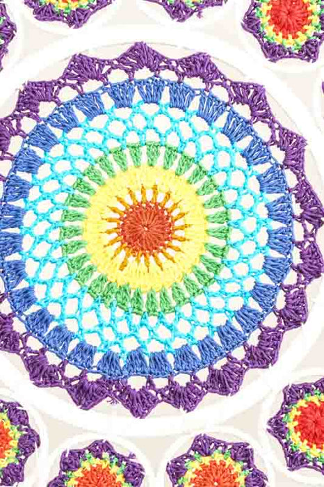 Attrape-rêves violet/bleu/vert/jaune/multicolore 40cm