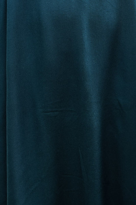 Dress with spaghetti straps, petrol - One Size