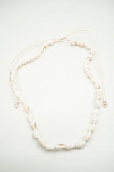 Necklace small shells adjustable assorted