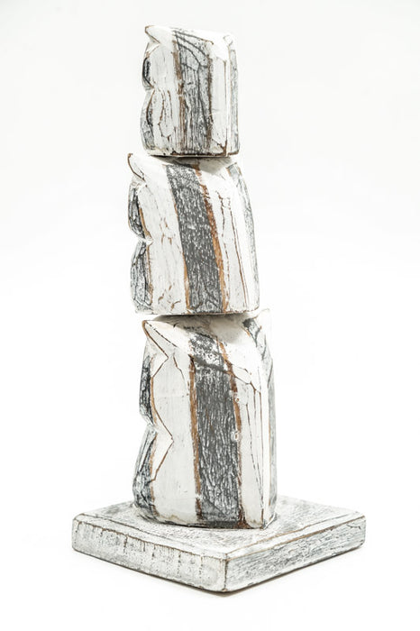 3 owls standing on top of each other, 30cm