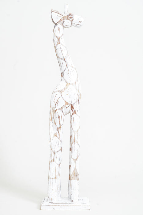 Giraffe white wash 60cm