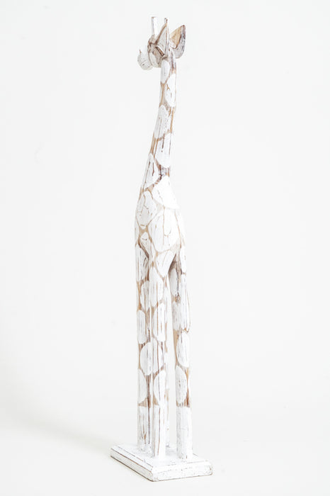 Giraffe white wash 60cm