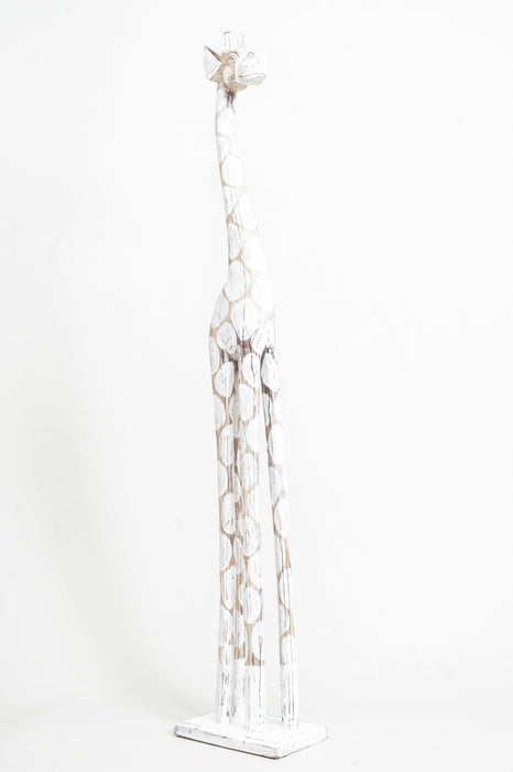 Giraffe white wash 100cm