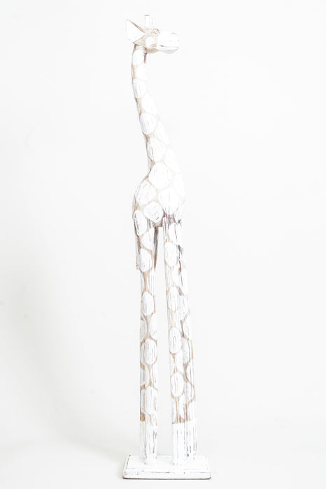 Giraffe white wash 100cm