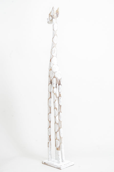 Giraffe white wash 100cm