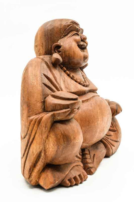 Happy Buddha Suarwood 25cm