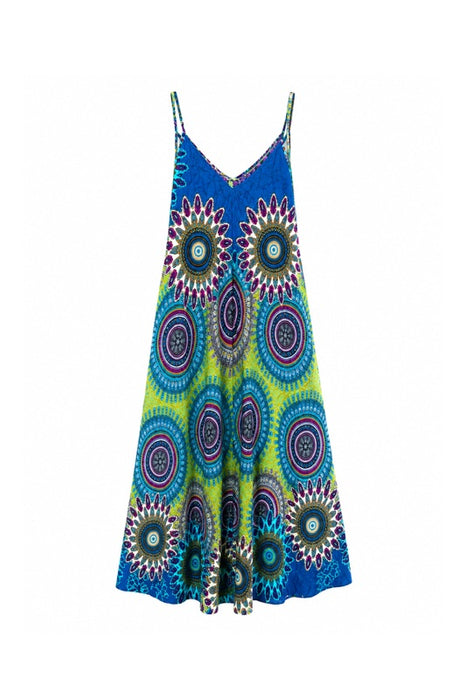 Long Sundress Rayon Assorted - One Size