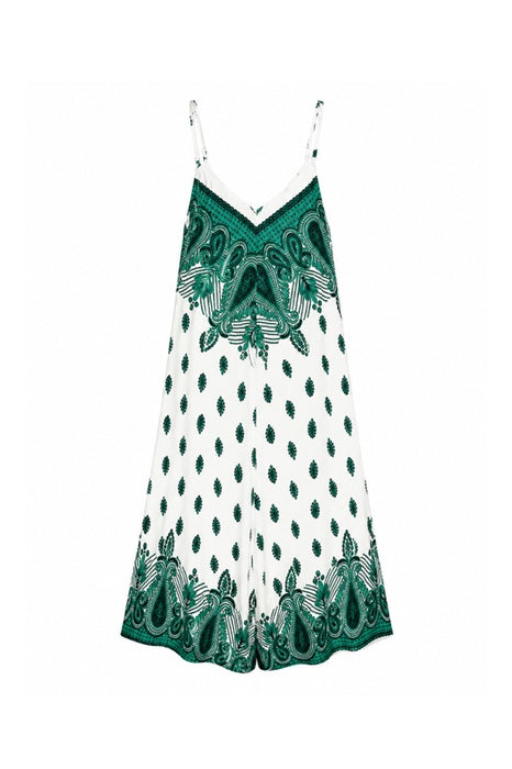 Robe longue à bretelles en rayonne assortie - Taille unique