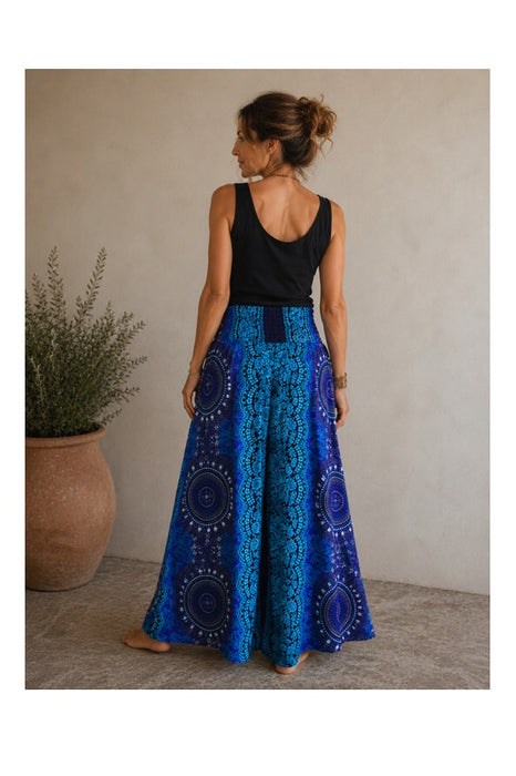 Hose weite Beine Rayon assortiert - One Size