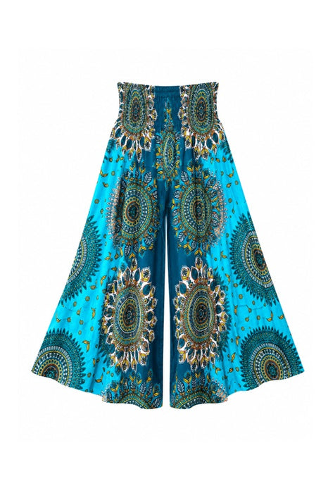 Pants wide leg Rayon assorted - One Size