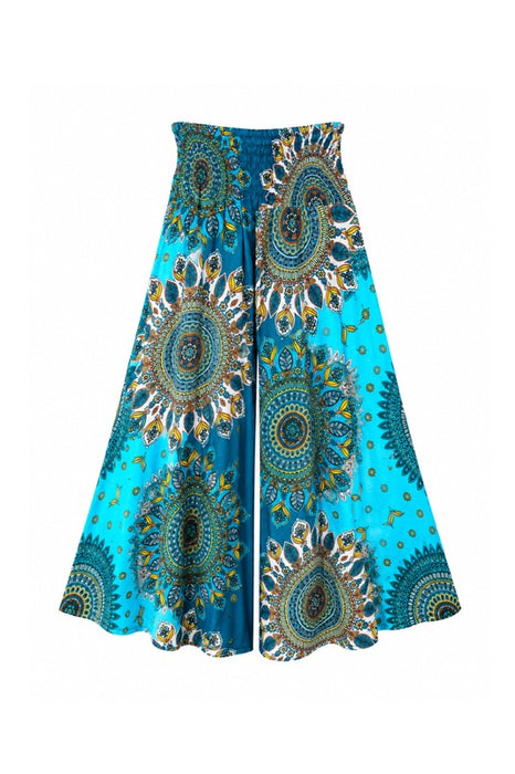 Pants wide leg Rayon assorted - One Size