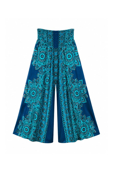 Trousers wide leg rayon assorted - One Size