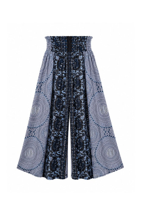 Hose weite Beine Rayon assortiert - One Size