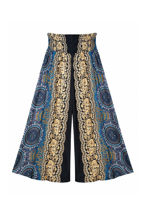 Hose weite Beine Rayon assortiert - One Size