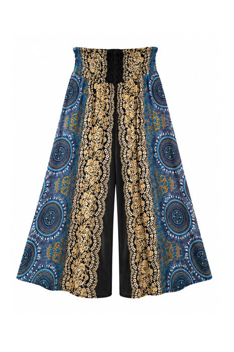 Hose weite Beine Rayon assortiert - One Size