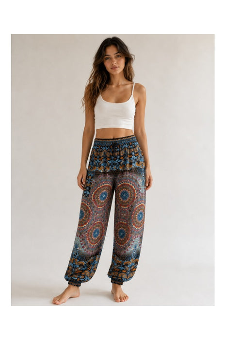 Sarouelhose Rayon assortiert - One Size