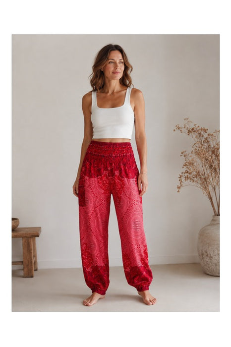 Sarouelhose Rayon assortiert - One Size