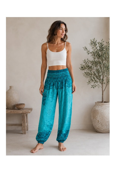 Sarouelhose Rayon assortiert - One Size