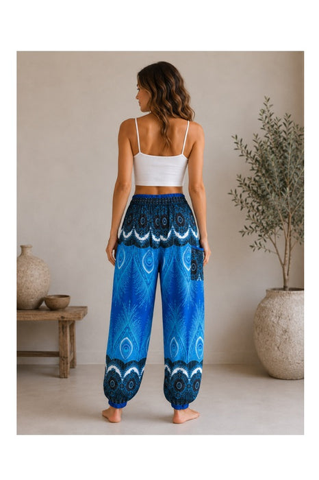 Sarouelhose Rayon assortiert - One Size