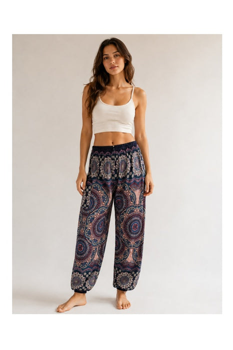 Sarouelhose Rayon assortiert - One Size