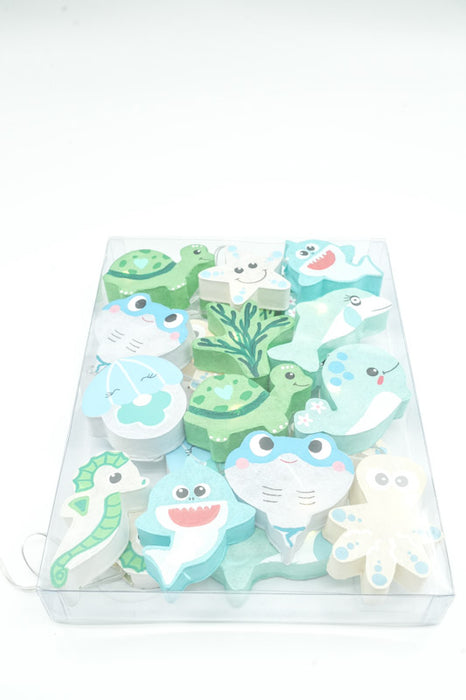 Lichterkette Papier Balls USB Schildkröte, Fische, Seepferdchen