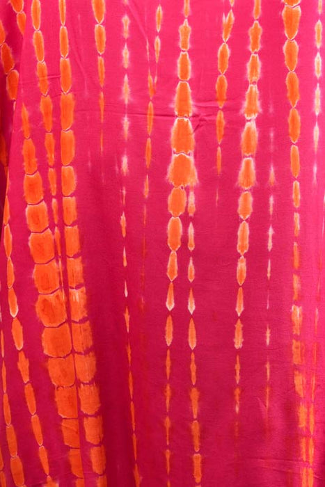 Tunic Bali Batik orange/red - One Size