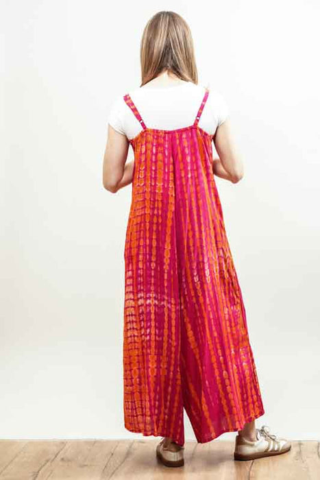 Jumpsuit orange/red - one size