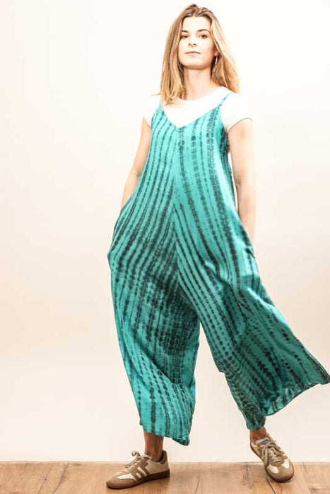 Turquoise/blue jumpsuit - One Size