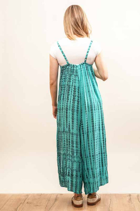 Turquoise/blue jumpsuit - One Size