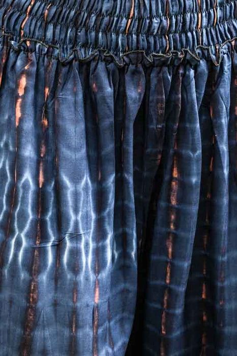 Aladdin Bali Batik Aris patterned trousers, navy - One Size