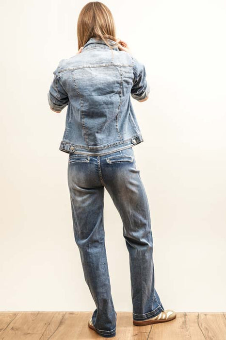 Jeans cotton/polyamide - size L