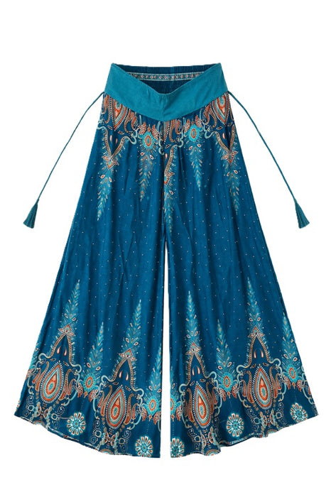 Hose Angel Rayon petrol/braun/grün/multicolor - One Size