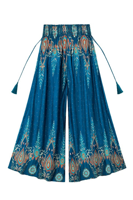 Hose Angel Rayon petrol/braun/grün/multicolor - One Size
