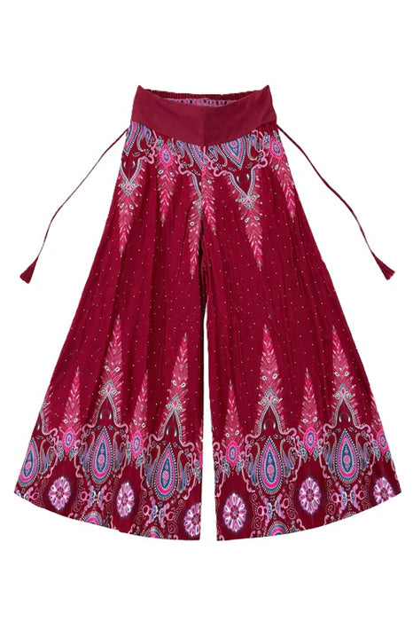 Hose Angel Rayon bordeaux/rosa/grau/multicolor - One Size