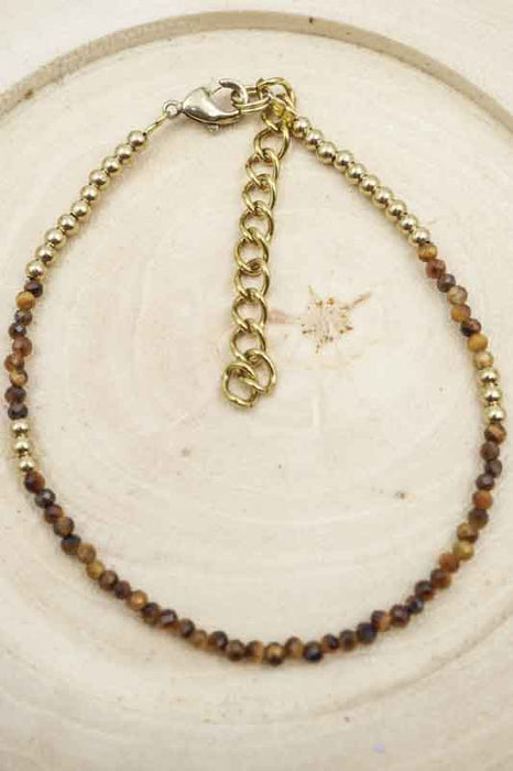 Armband 2mm Tigerauge