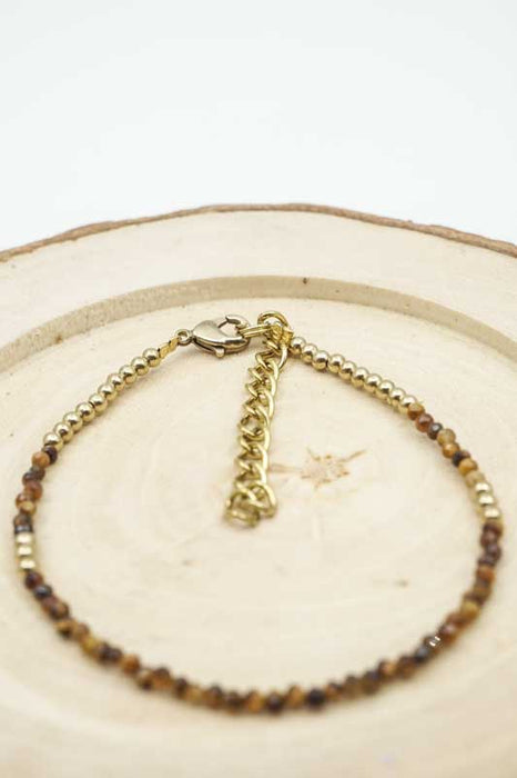 Armband 2mm Tigerauge