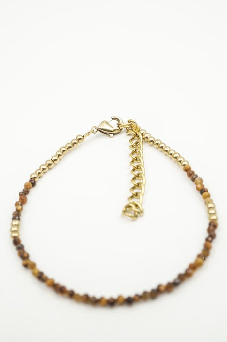 Armband 2mm Tigerauge