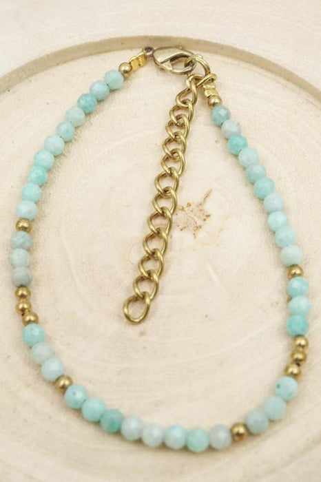 Armband 3mm Amazonit