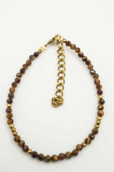 Bracelet œil de tigre 3mm