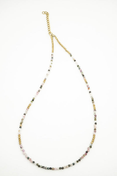 Kette 2mm Turmalin