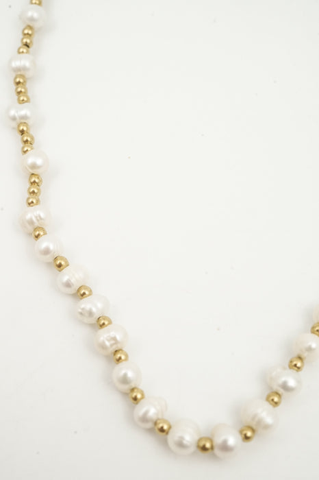 Kette 3mm Perlen