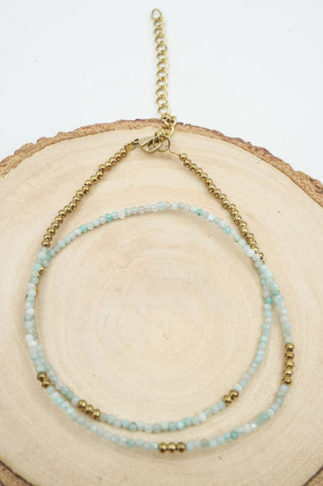 Kette 2mm Amazonit