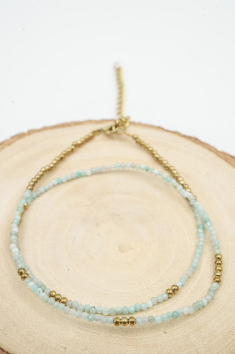 Kette 2mm Amazonit
