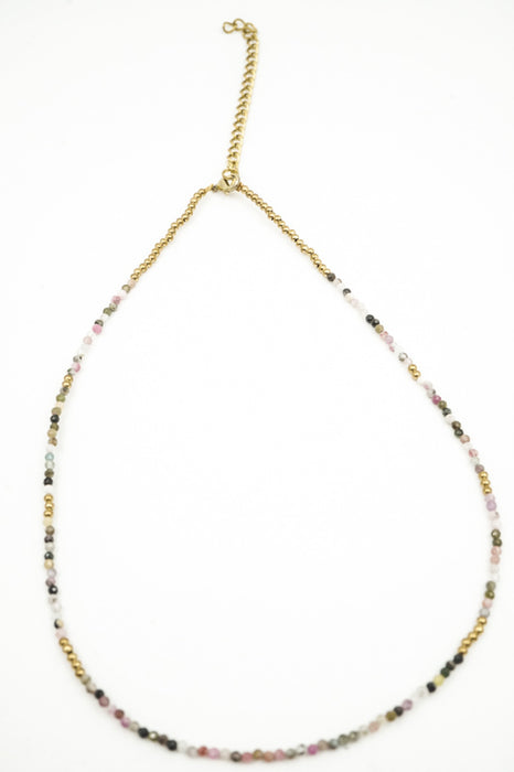 Kette 2mm Turmalin