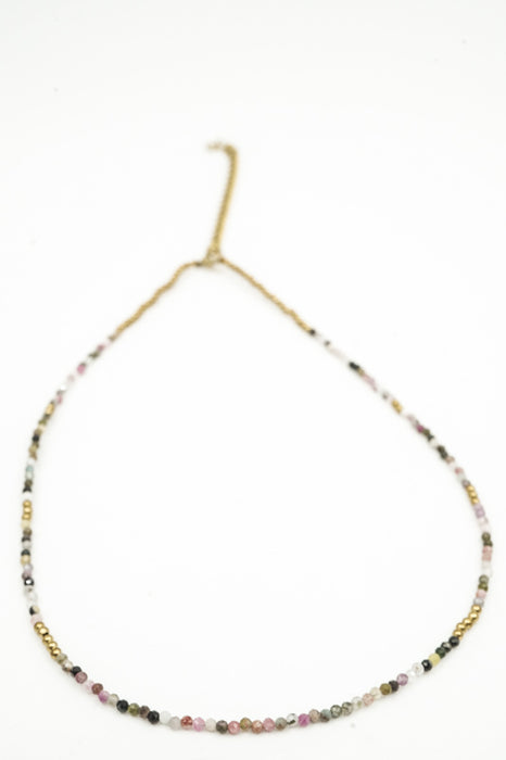 Kette 2mm Turmalin