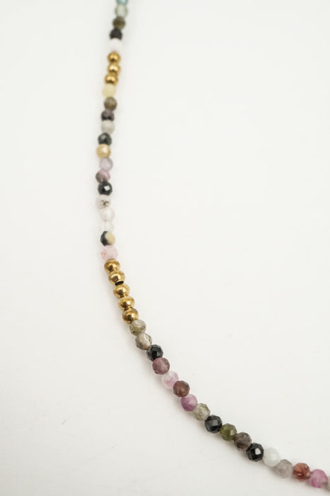 Kette 2mm Turmalin