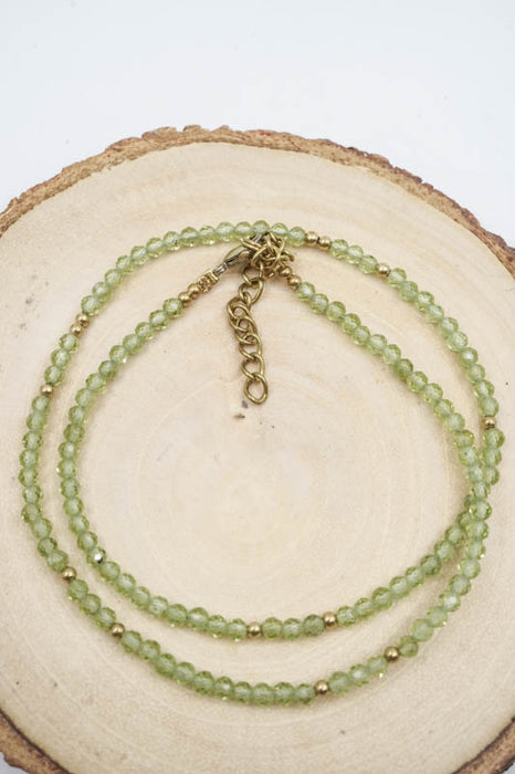 Kette 3mm Peridot