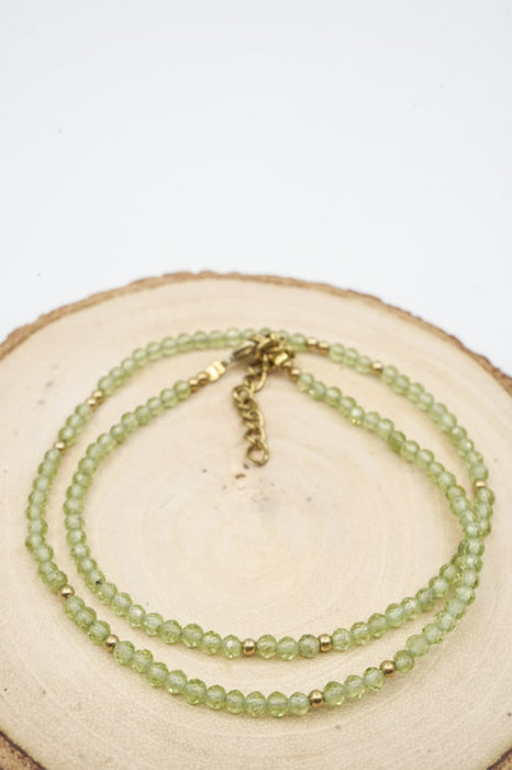 Kette 3mm Peridot